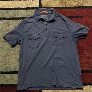 St. John's Bay Dark Blue Polo with Pockets